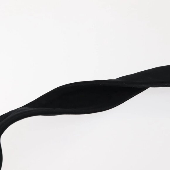 FENDI Shoulder Bag Nylon Black Gold Auth 148347 - Picture 9 of 16